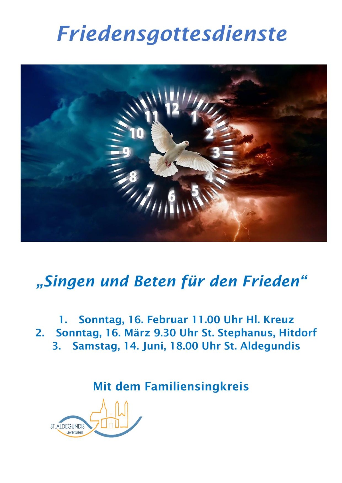 Friedensgottesdienste Plakat-1